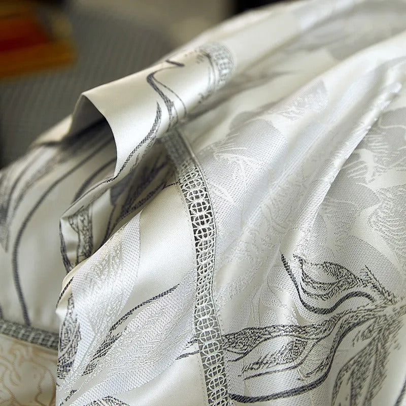 Alma Vintage Jacquard Bedding Set