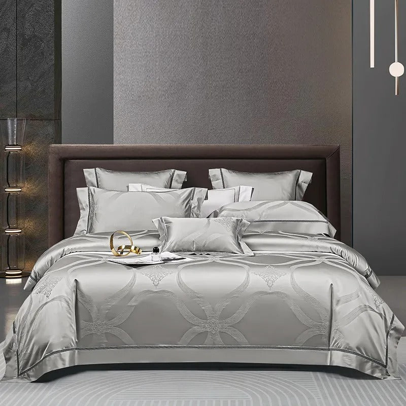 Arian Egyptian Cotton Jacquard Luxury Bedding Set