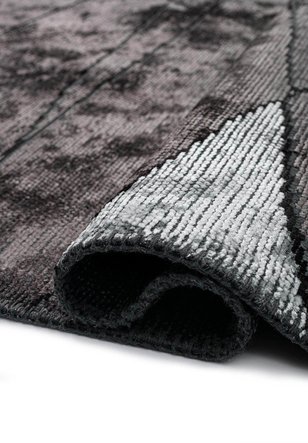 Greenwich Black - Charcoal Rug Rugs - Venetto Design Venettodesign.com