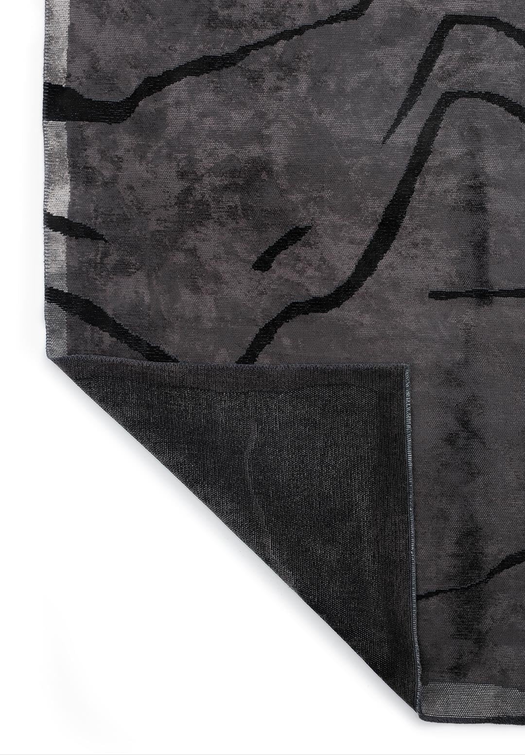 Chelsea Black - Charcoal Rug Rugs - Venetto Design Venettodesign.com