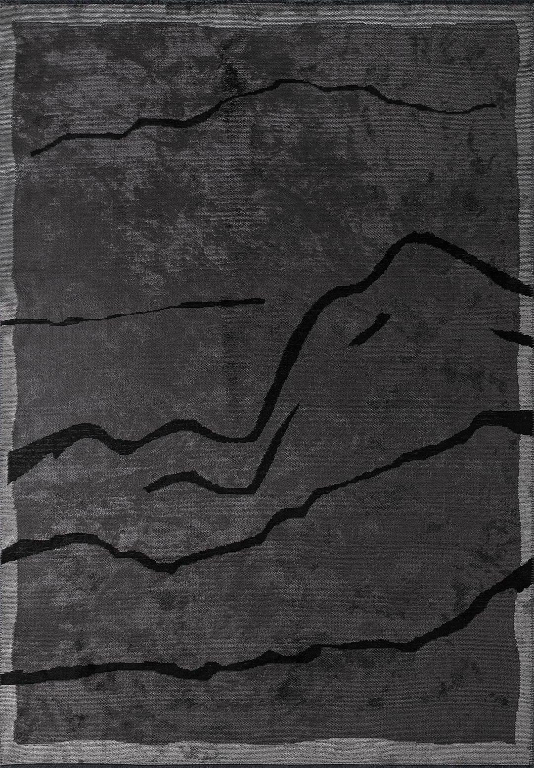 Chelsea Black - Charcoal Rug Rugs - Venetto Design Venettodesign.com
