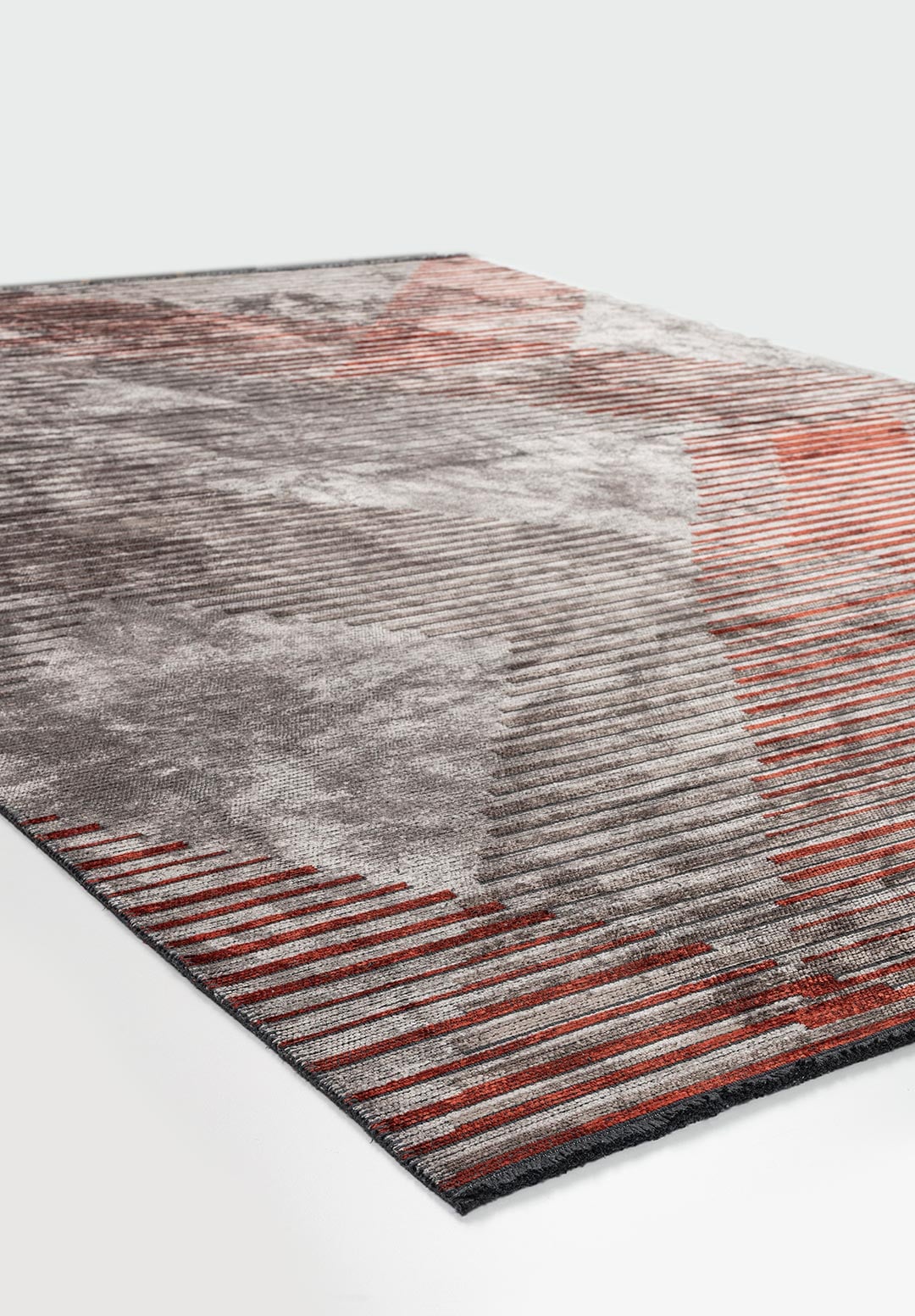 Barcelona Dark Terra - Dark Grey Rug Rugs - Venetto Design Venettodesign.com
