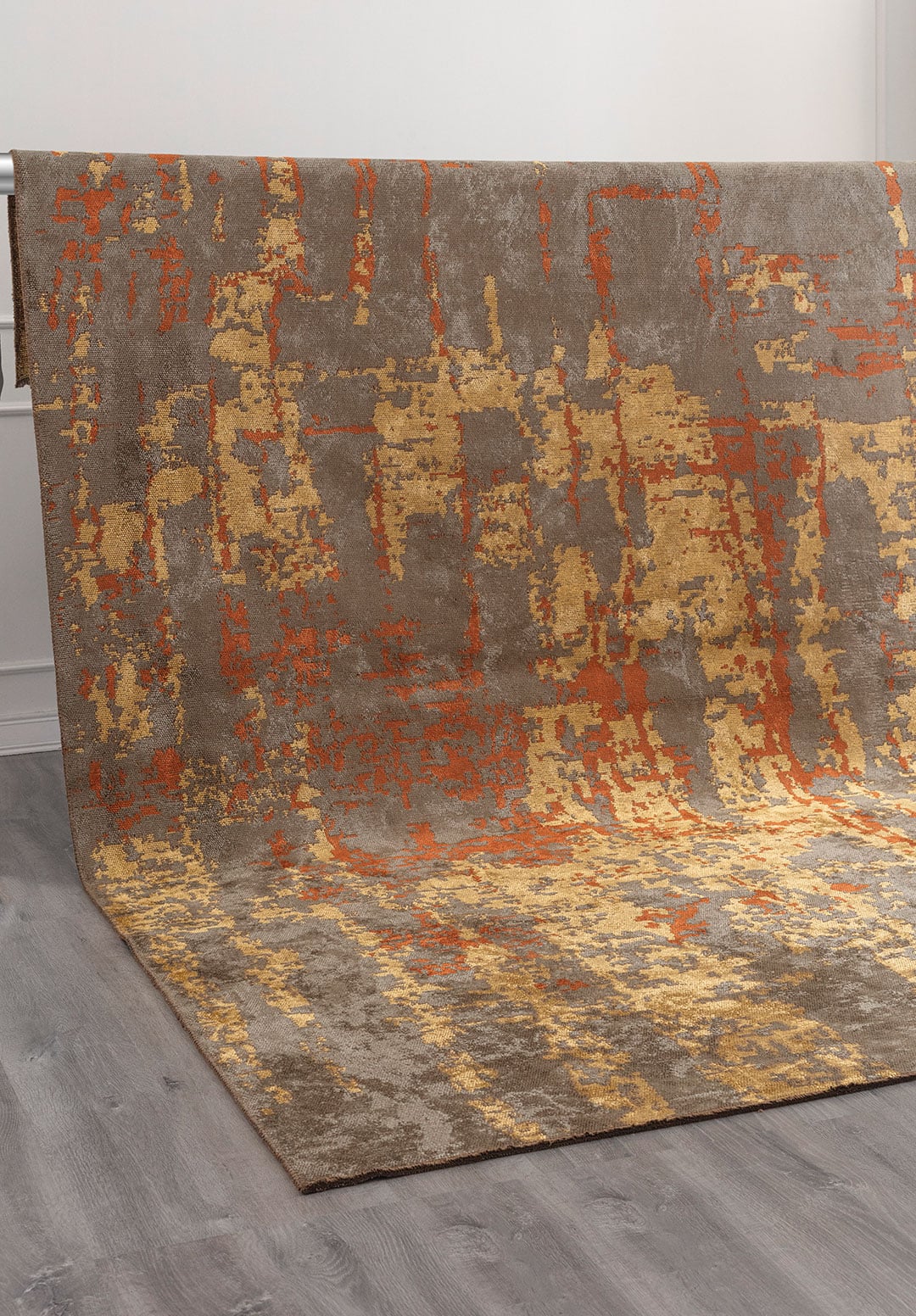 Toledo Khaki - Gold Rug Rugs - Venetto Design Venettodesign.com