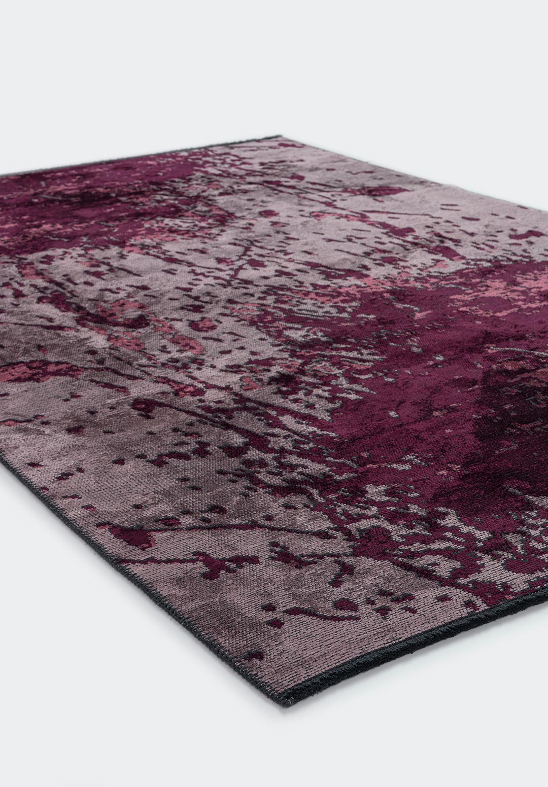 Mallorca Dark Damson - Damson Rug Rugs - Venetto Design Venettodesign.com