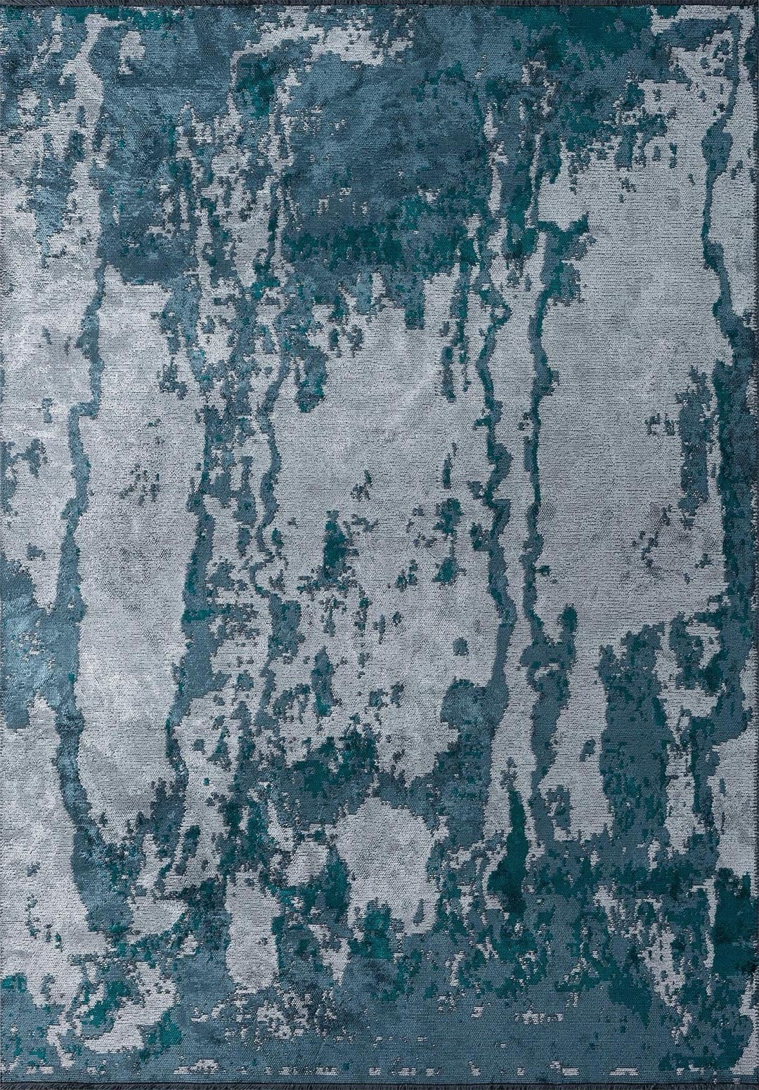 Athens Ice Blue - Petrol Rug Rugs - Venetto Design Venettodesign.com