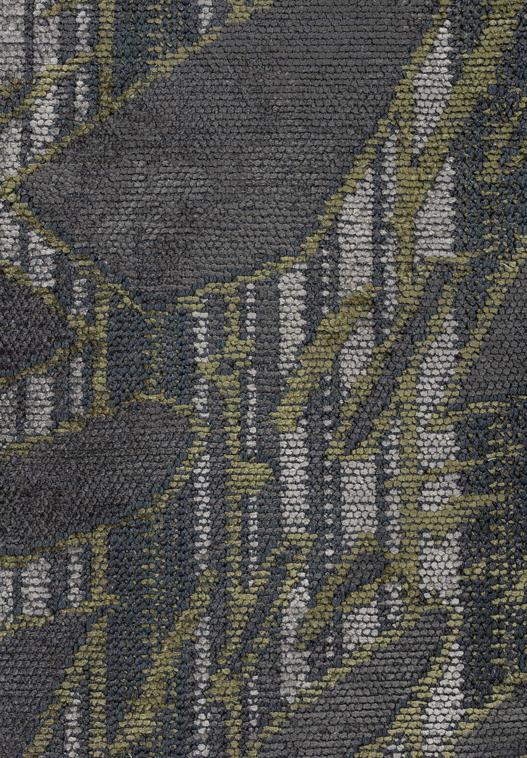 Grenoble Green - Charcoal Rug Rugs - Venetto Design Venettodesign.com