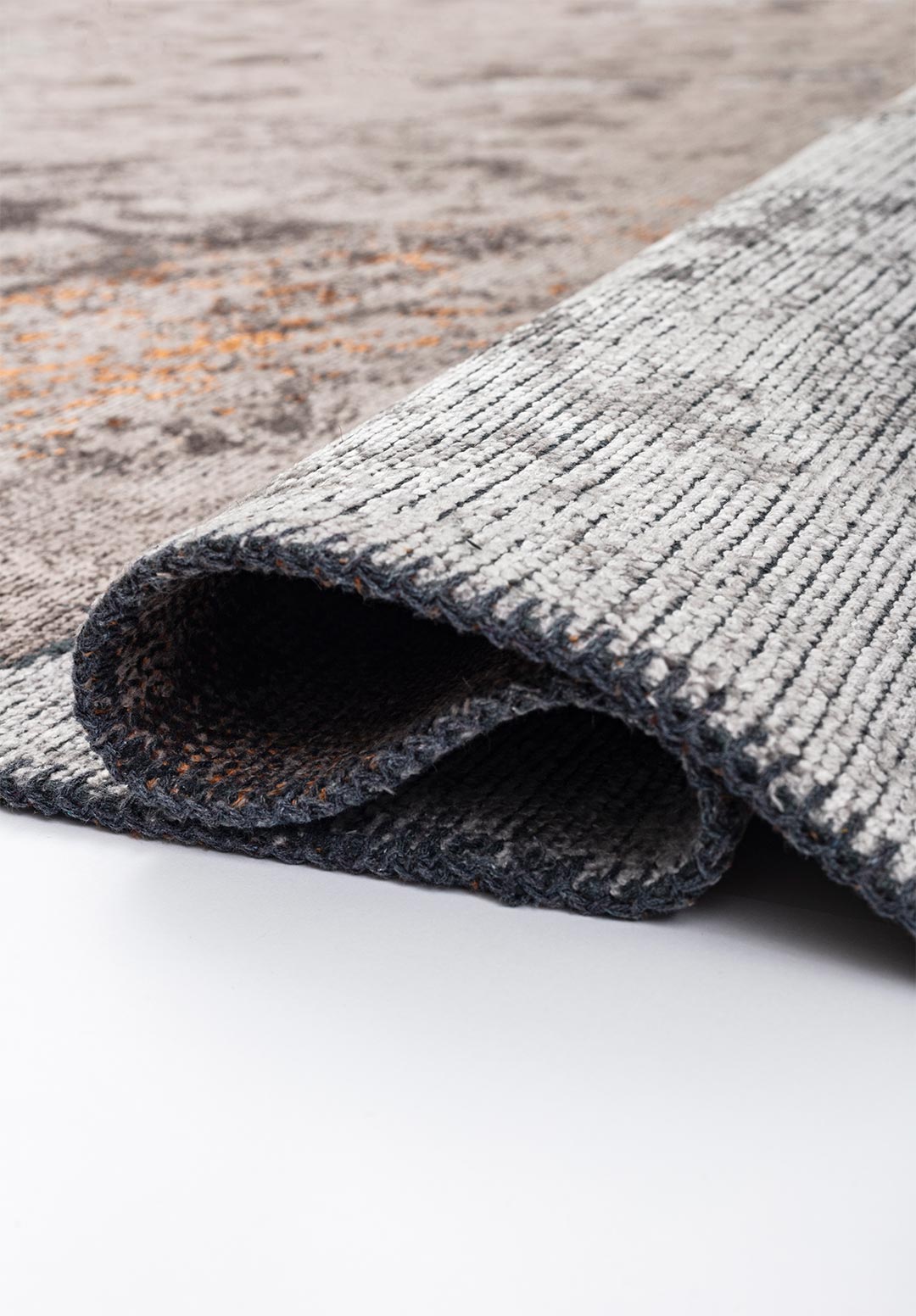 Canaria Dark Grey - Light Grey Rug Rugs - Venetto Design Venettodesign.com