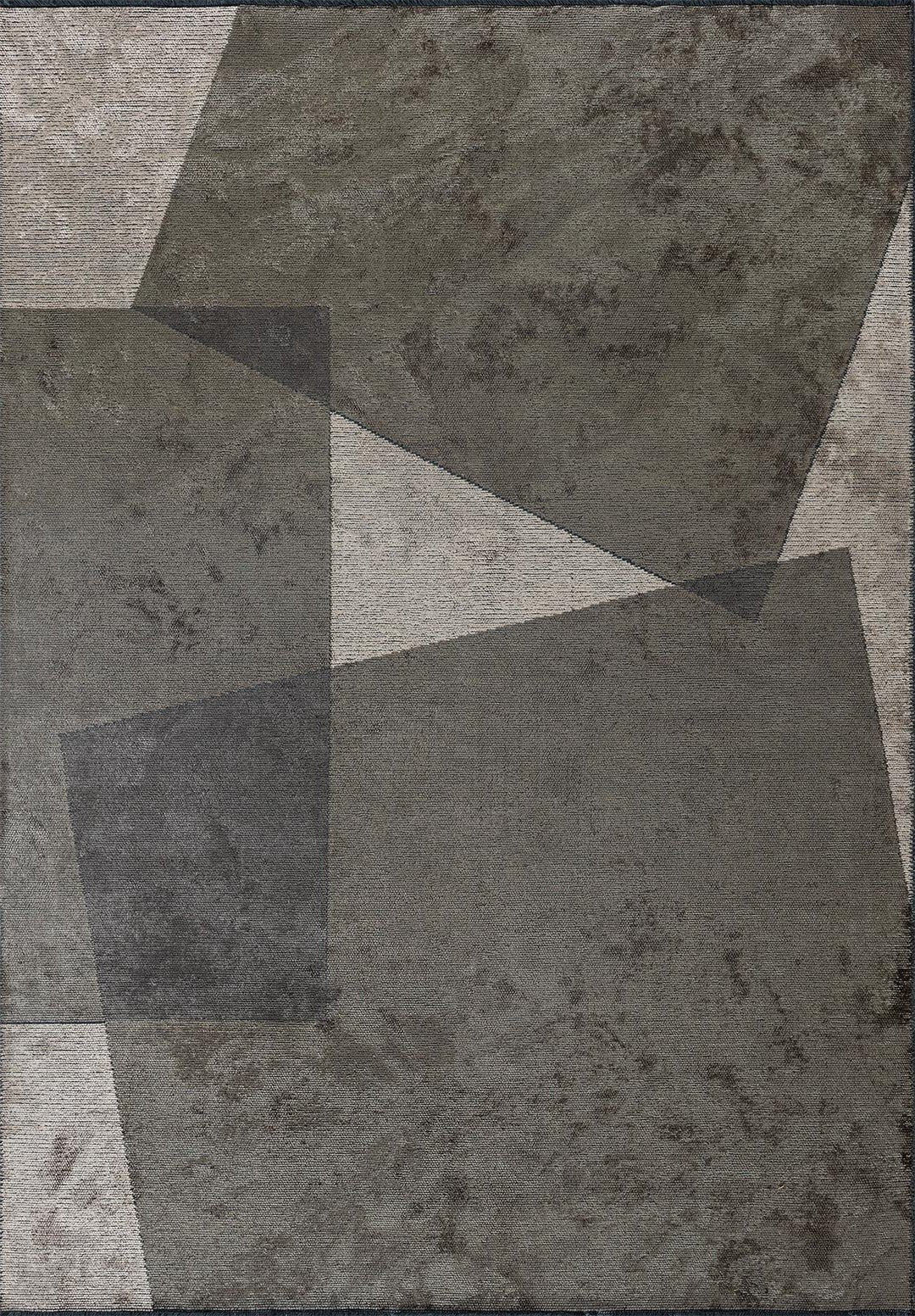Salzburg Anthracite - Khaki Rug Rugs - Venetto Design Venettodesign.com