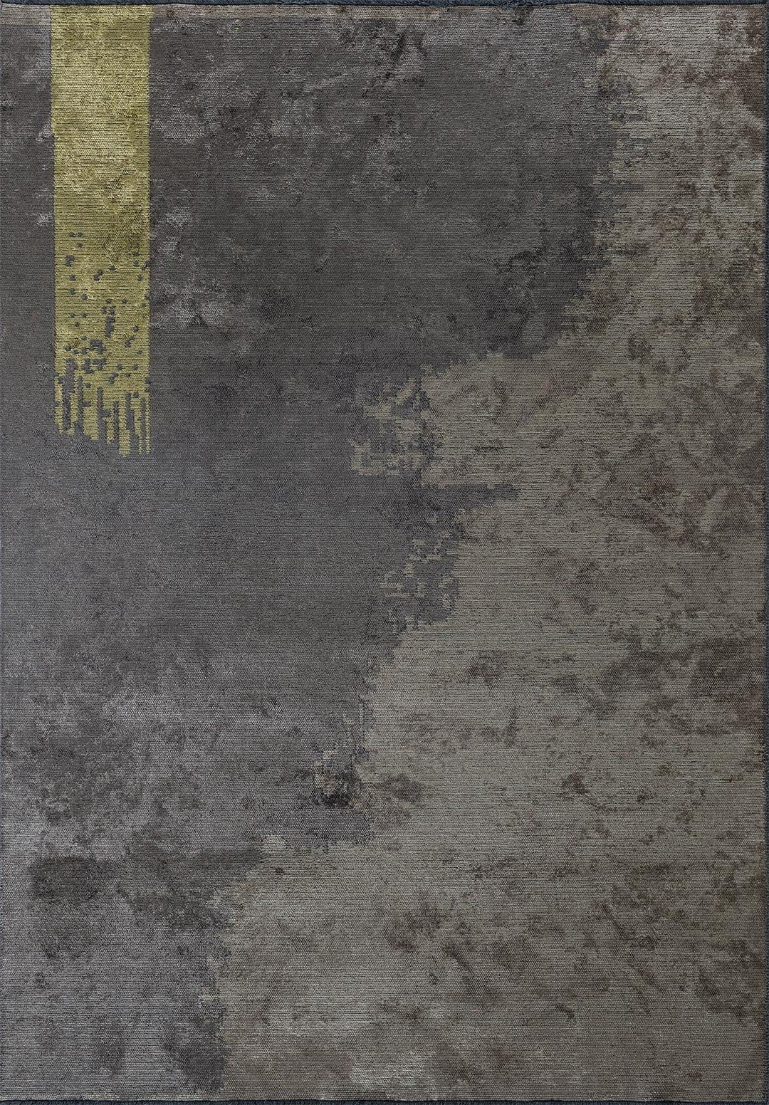 Monaco Anthracite - Khaki Rug Rugs - Venetto Design Venettodesign.com