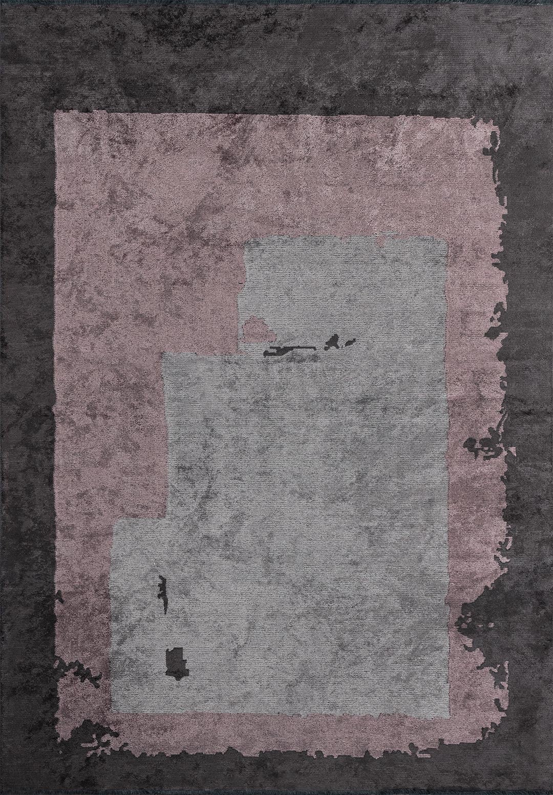 Hannover Light Grey - Charcoal Rug Rugs - Venetto Design Venettodesign.com