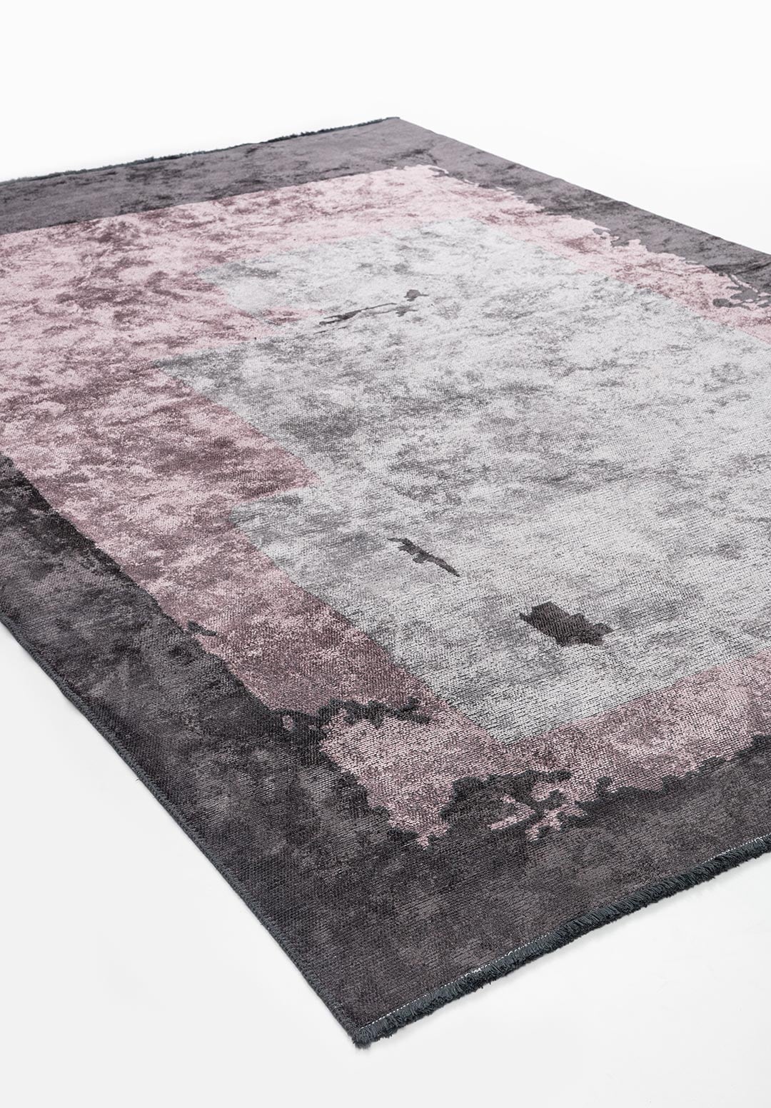 Hannover Light Grey - Charcoal Rug Rugs - Venetto Design Venettodesign.com