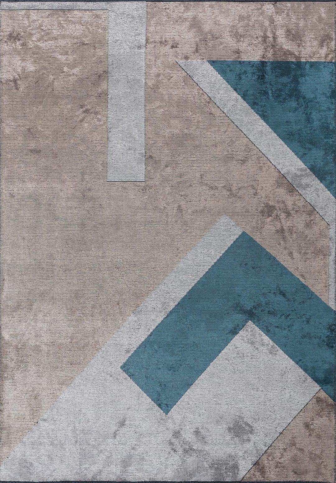 Pamplona Nougat - Petrol Rug Rugs - Venetto Design Venettodesign.com