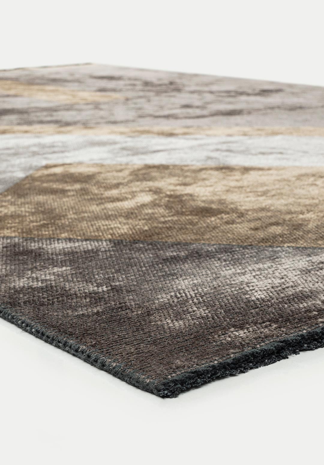 Pamplona Dark Grey - Cream Rug Rugs - Venetto Design Venettodesign.com