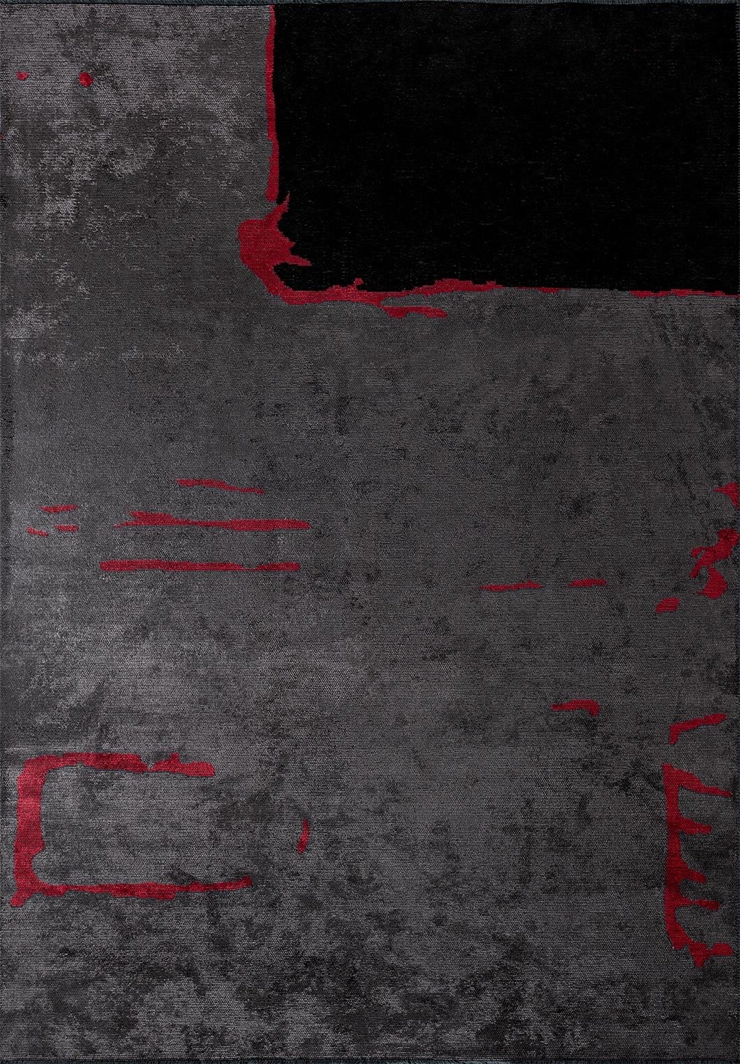 Porto Black - Charcoal Rug Rugs - Venetto Design Venettodesign.com