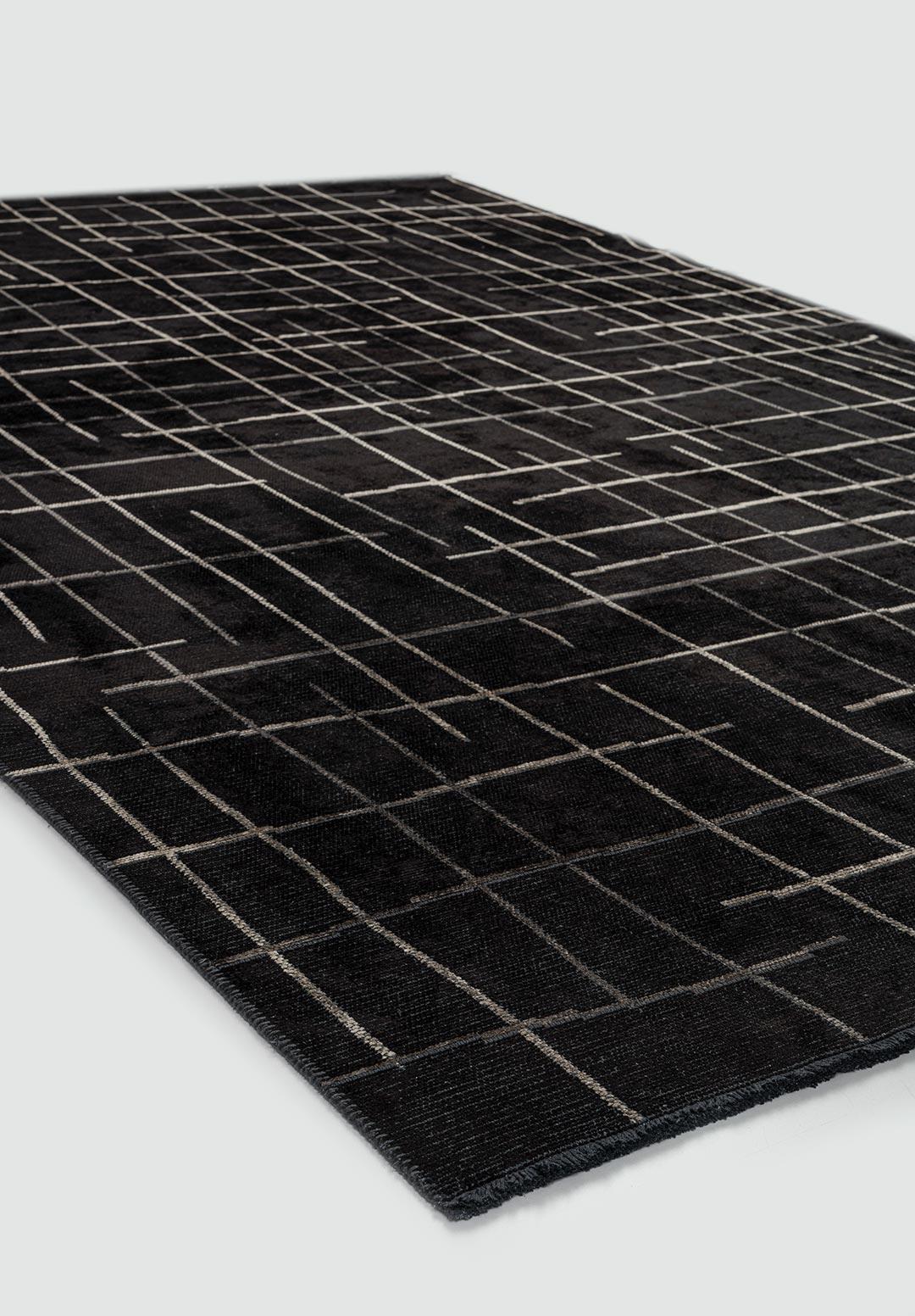 Brooklyn Anthracite - Black Rug Rugs - Venetto Design Venettodesign.com