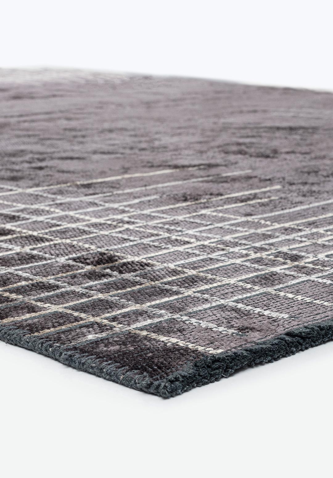 Manhattan Charcoal - Beige Rug Rugs - Venetto Design Venettodesign.com