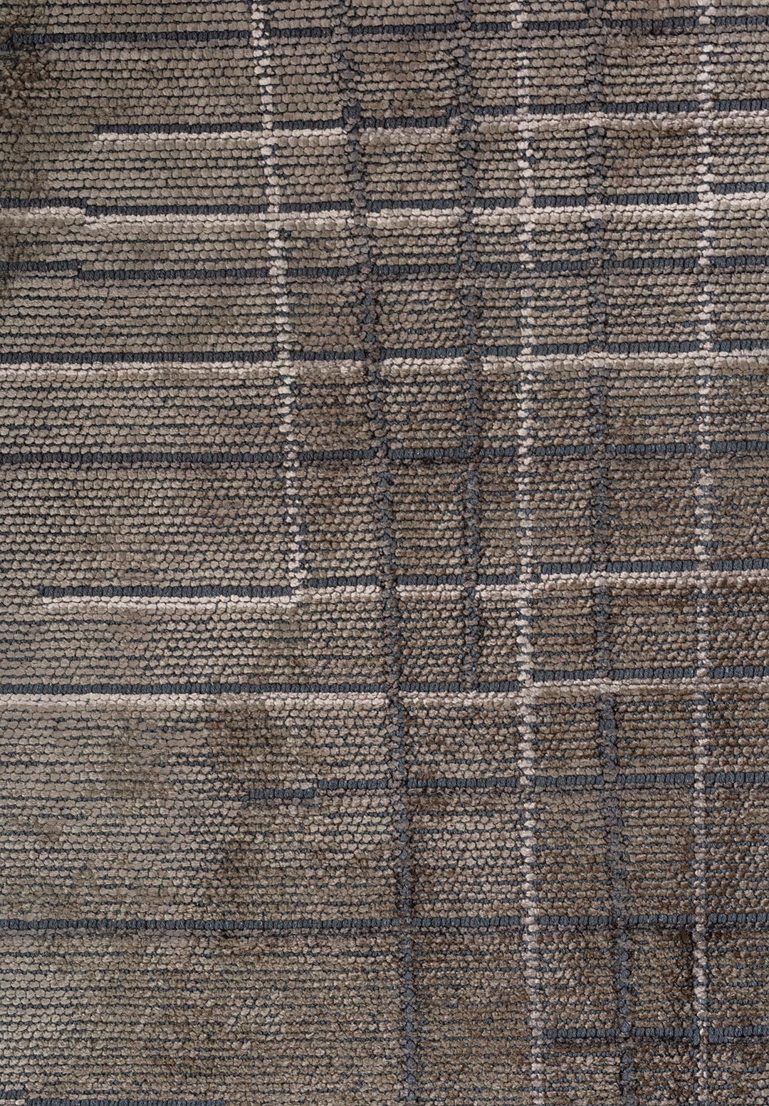 Manhattan Khaki - Anthracite Rug Rugs - Venetto Design Venettodesign.com