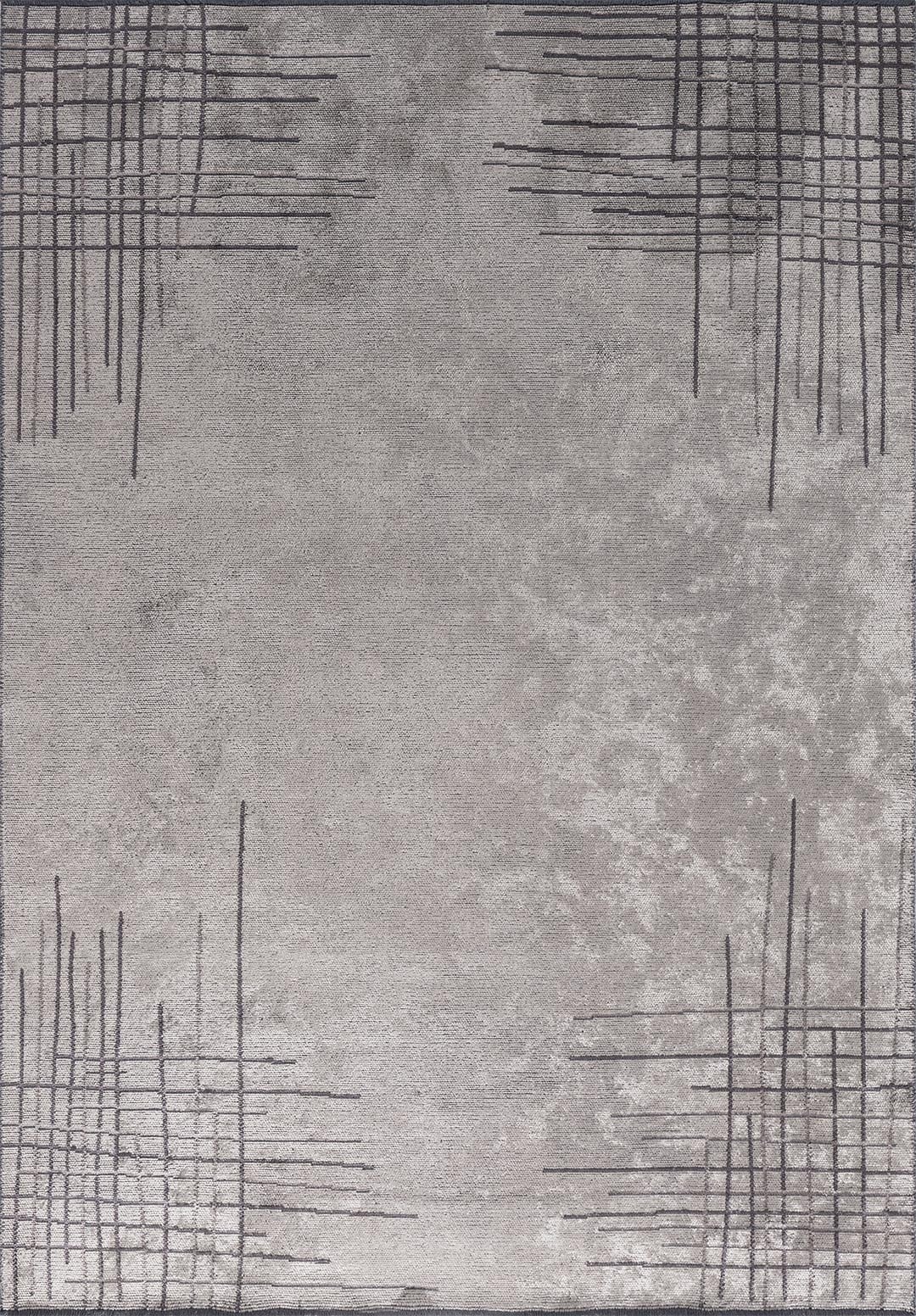 Manhattan Cream - Dark Grey Rug Rugs - Venetto Design Venettodesign.com