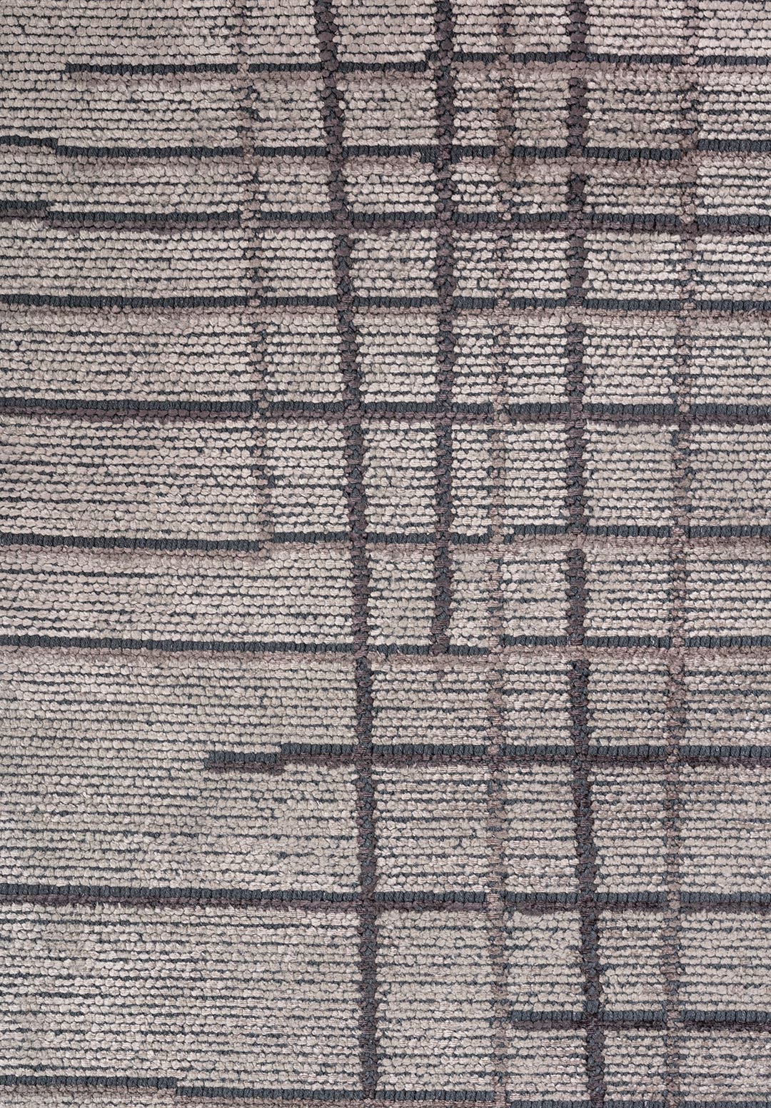 Manhattan Cream - Dark Grey Rug Rugs - Venetto Design Venettodesign.com