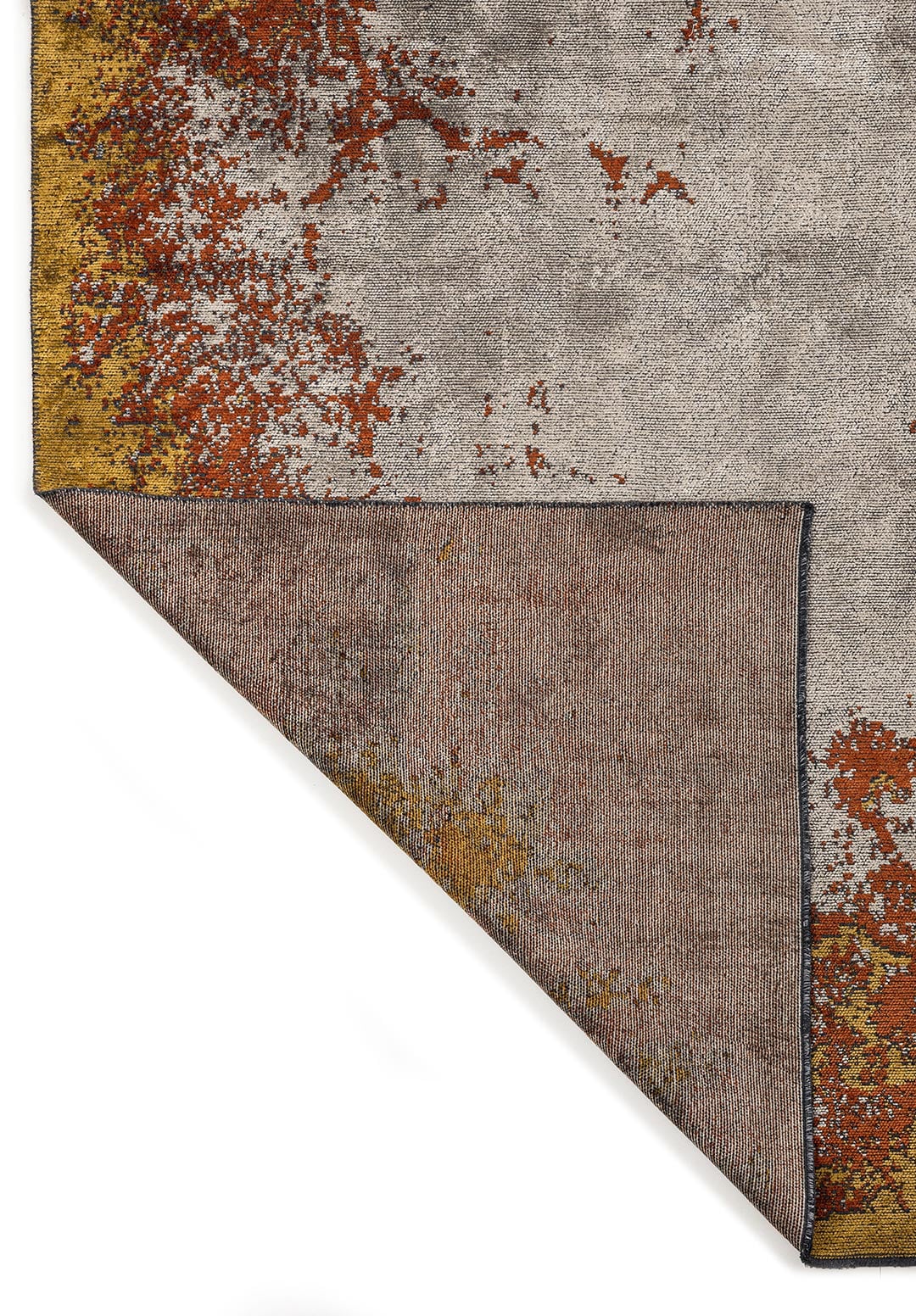 Oslo Mustard - Cream Rug Rugs - Venetto Design Venettodesign.com