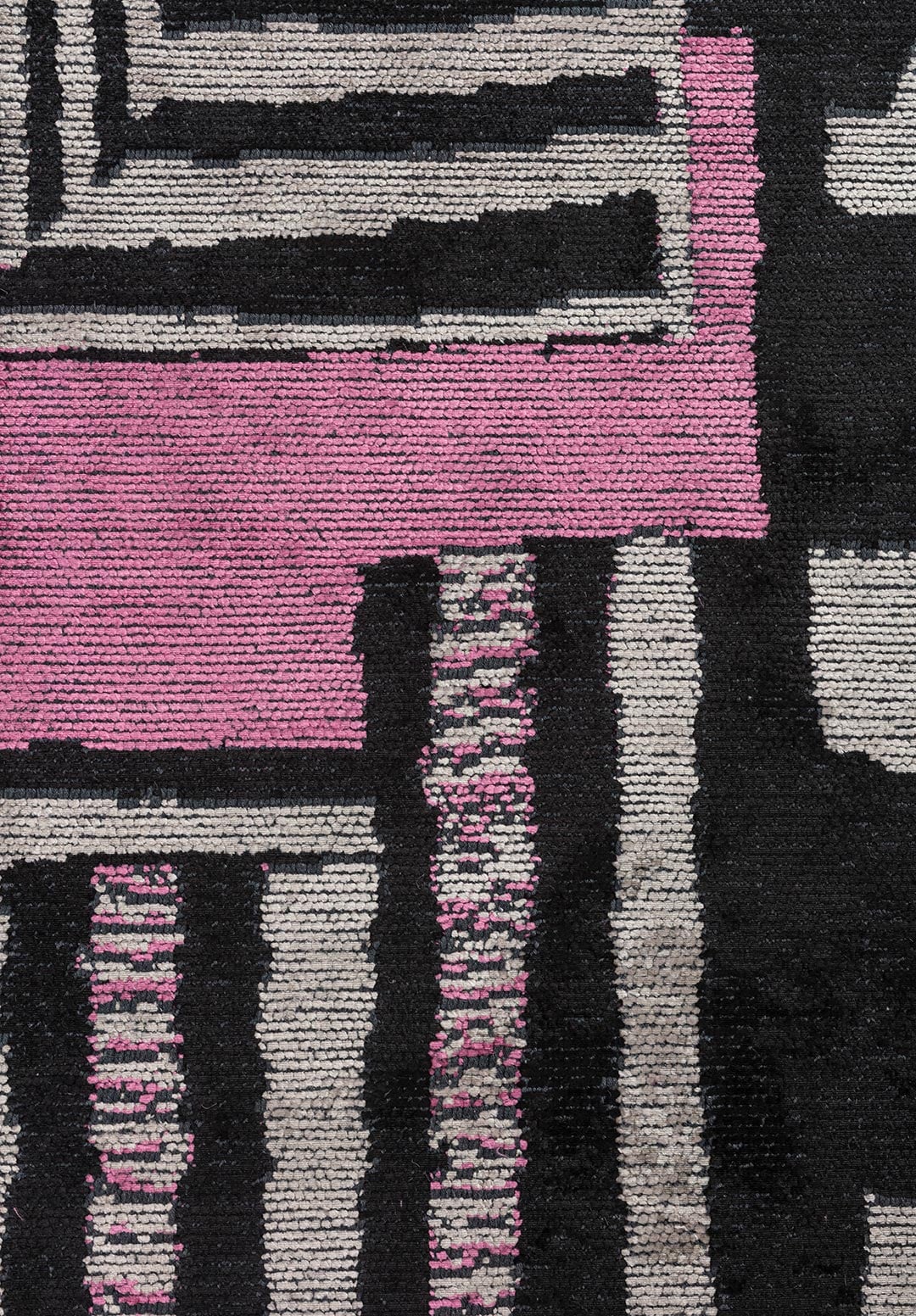 Oxford Black - Grey Rug Rugs - Venetto Design Venettodesign.com