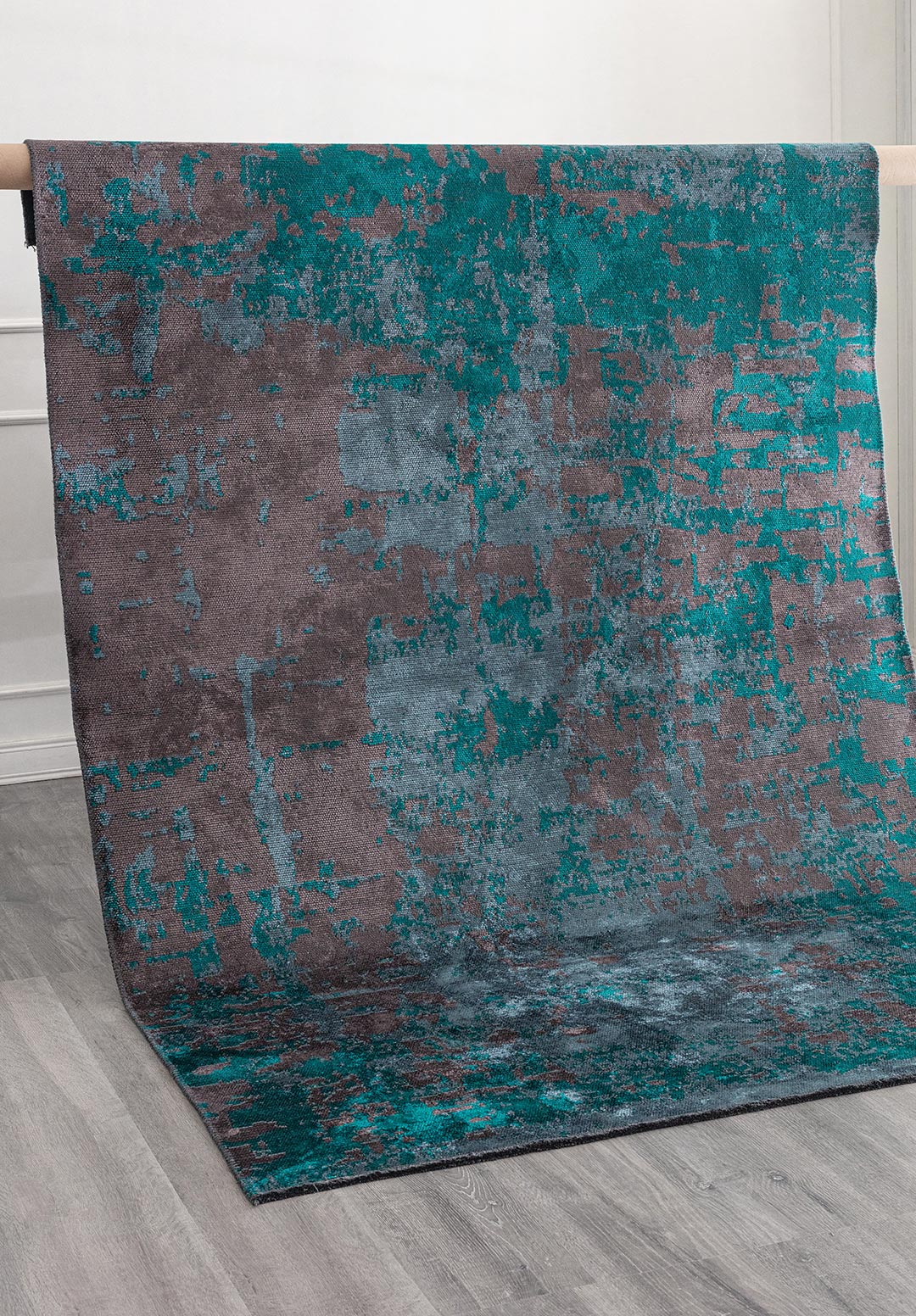 Corfu Dark Turquoise - Petrol Rug Rugs - Venetto Design Venettodesign.com