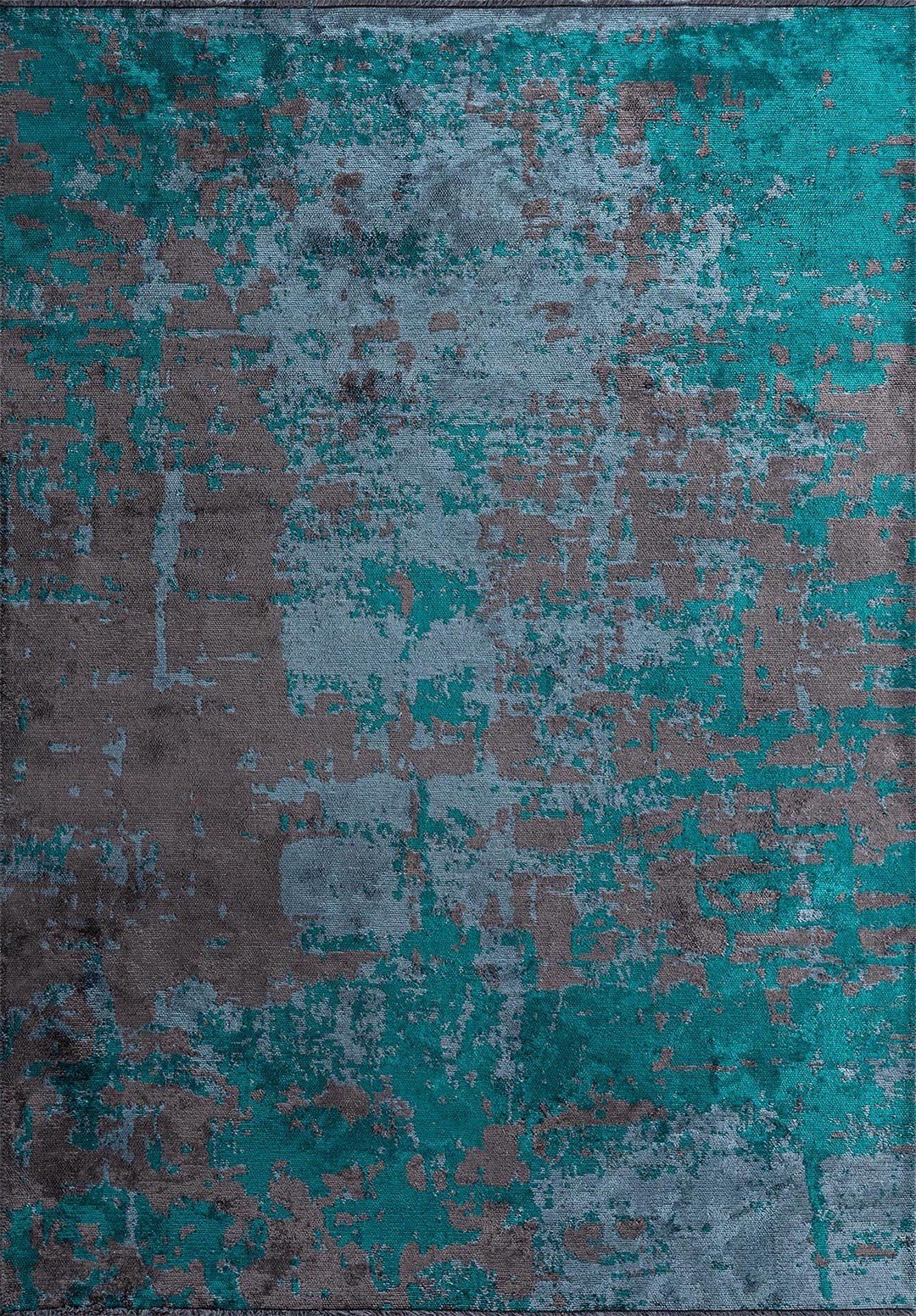 Corfu Dark Turquoise - Petrol Rug Rugs - Venetto Design Venettodesign.com