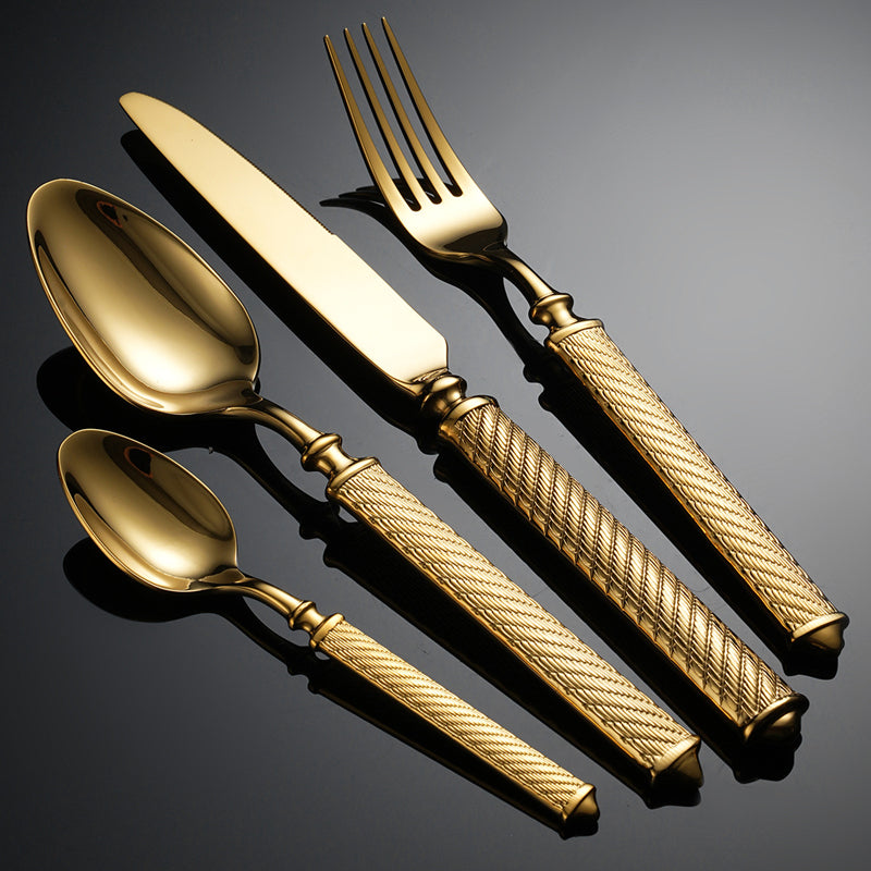 Realm Gold Luxury Cutlery Set