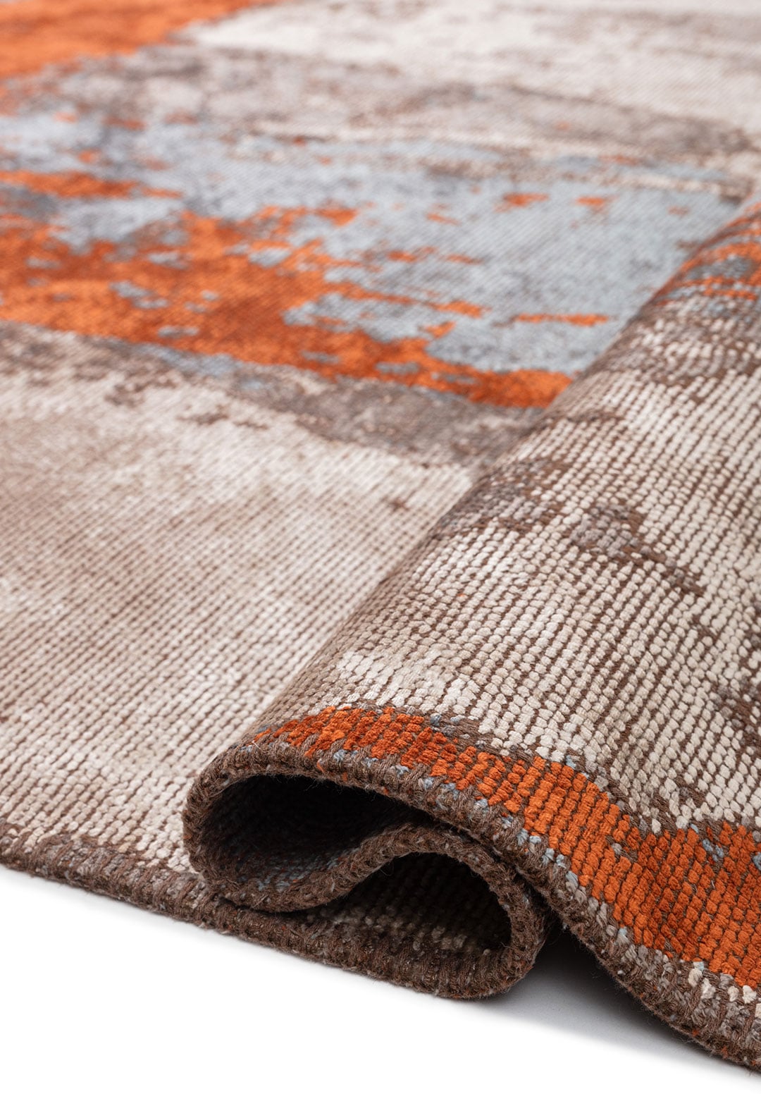 Cannes Rust - Bone Rug Rugs - Venetto Design Venettodesign.com