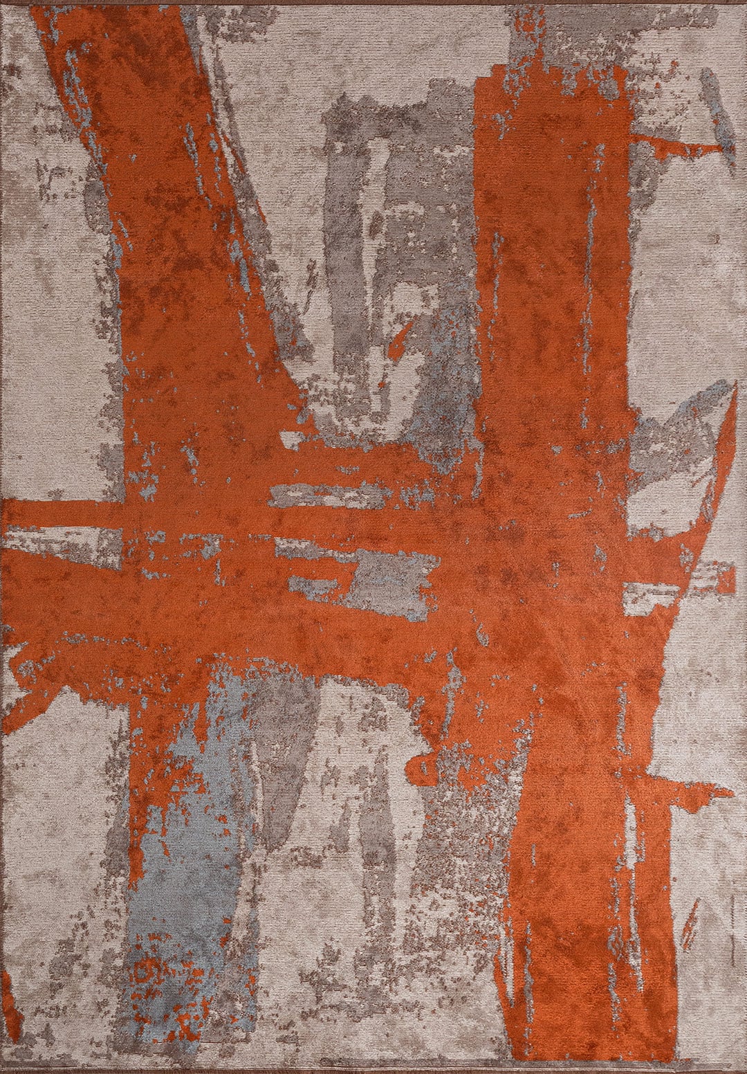 Cannes Rust - Bone Rug Rugs - Venetto Design Venettodesign.com