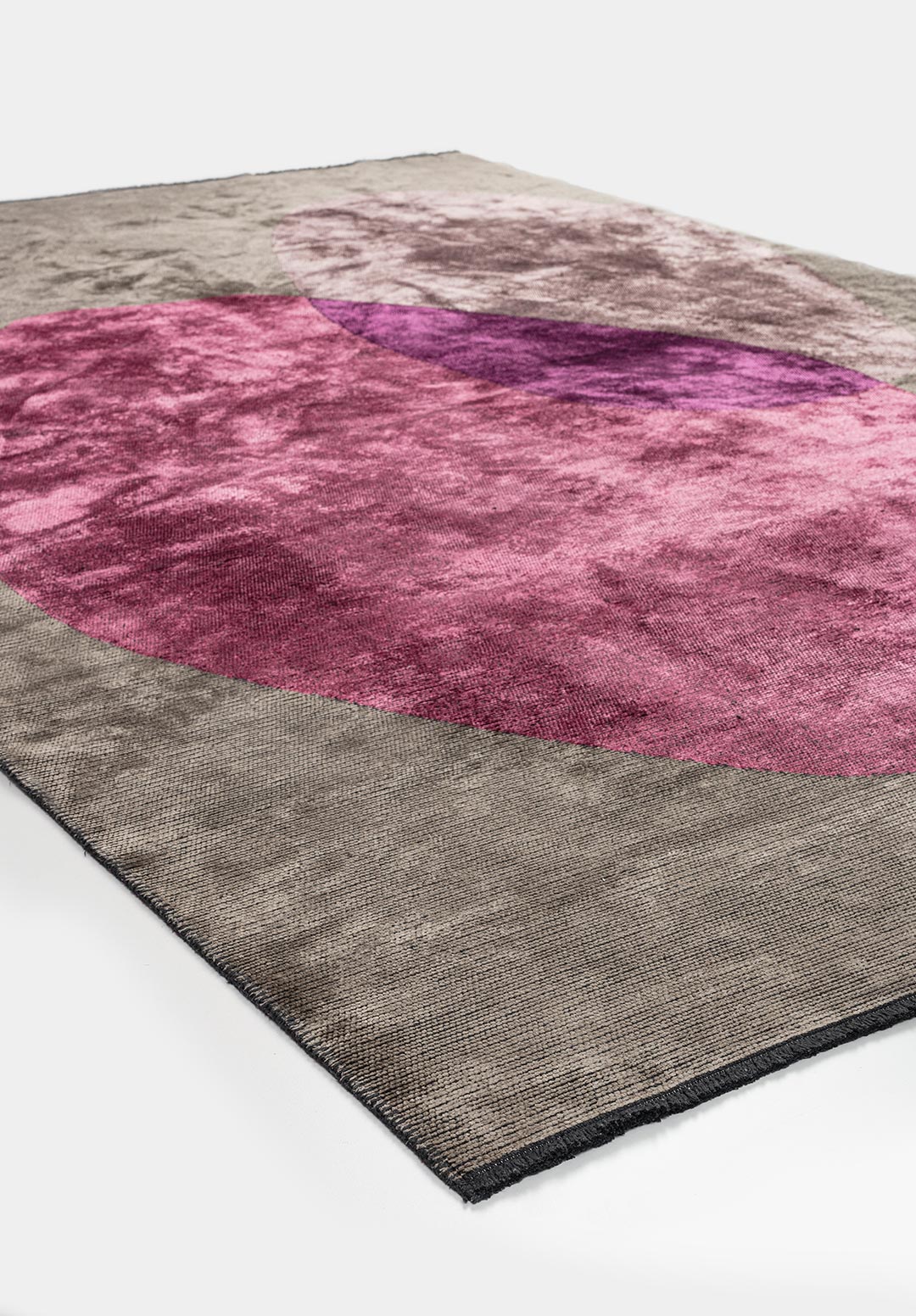 Marseille Pink - Grey Rug Rugs - Venetto Design Venettodesign.com
