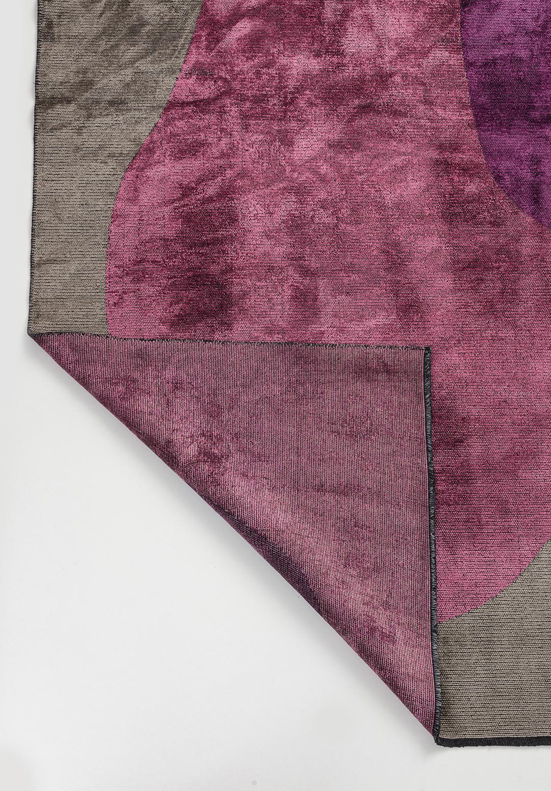 Marseille Pink - Grey Rug Rugs - Venetto Design Venettodesign.com