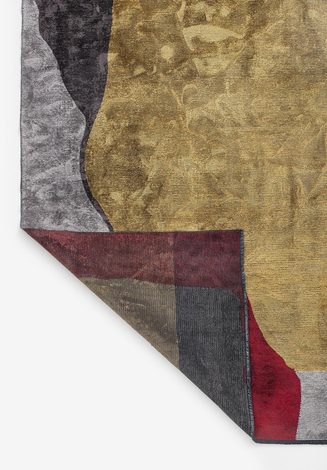 Miami Black - Gold Rug Rugs - Venetto Design Venettodesign.com