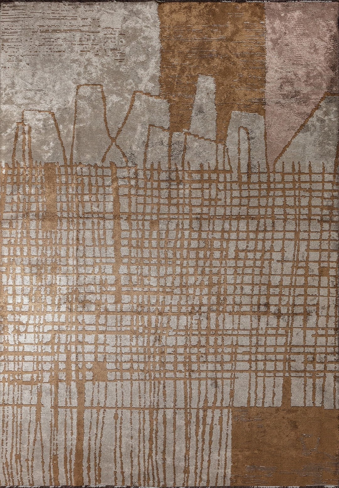 Edinburgh Cacao - Cream Rug Rugs - Venetto Design Venettodesign.com
