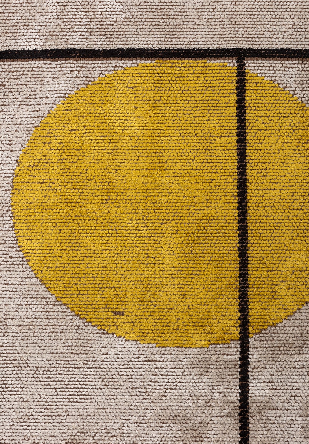 Circus Bone - Yellow Rug Rugs - Venetto Design Venettodesign.com