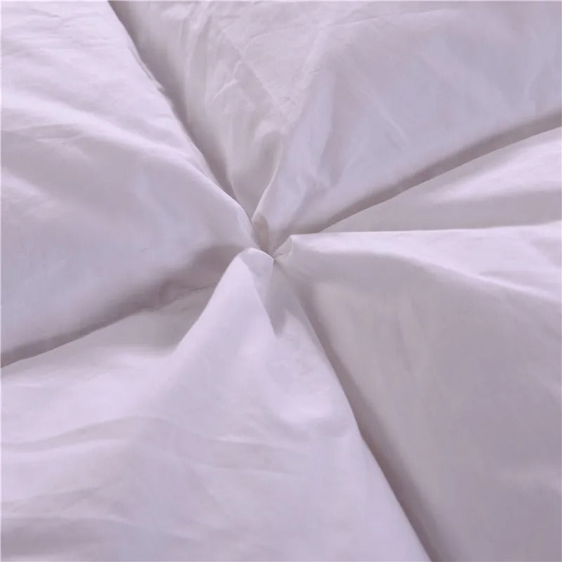 Shadiya Square Quilted Goose Down Cotton Filling Comforter