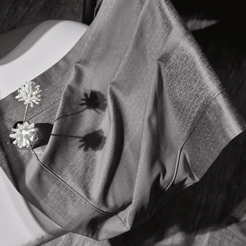 Carissa Striped Jacquard Bedding Set