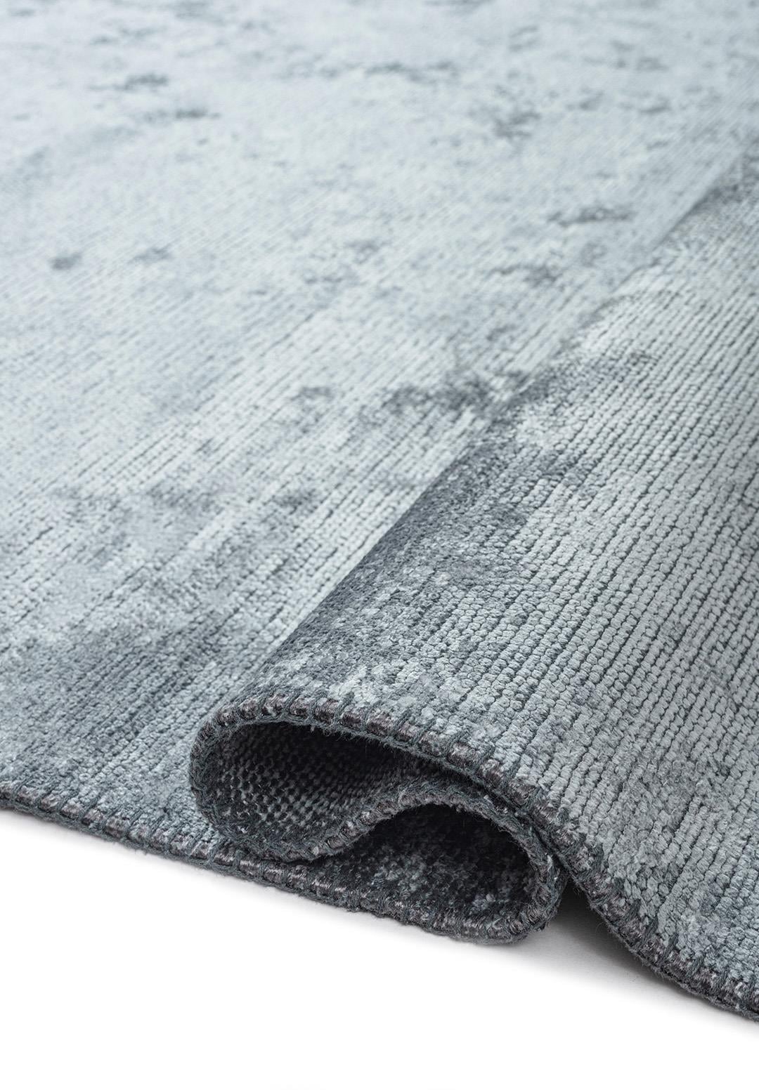 Plain Blue Rug Rugs - Venetto Design Venettodesign.com