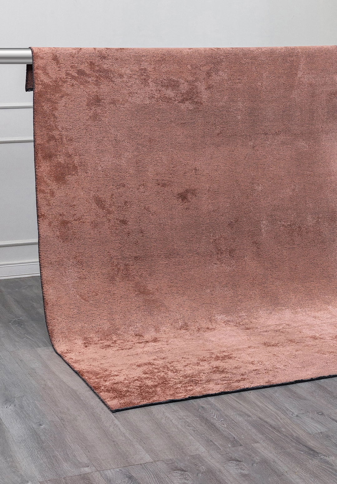 Plain Light Coral Rug