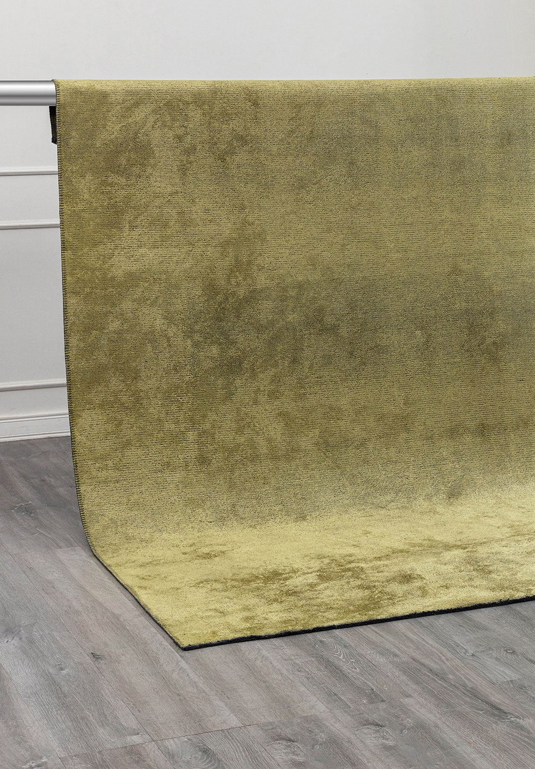 Plain Olive Green Rug