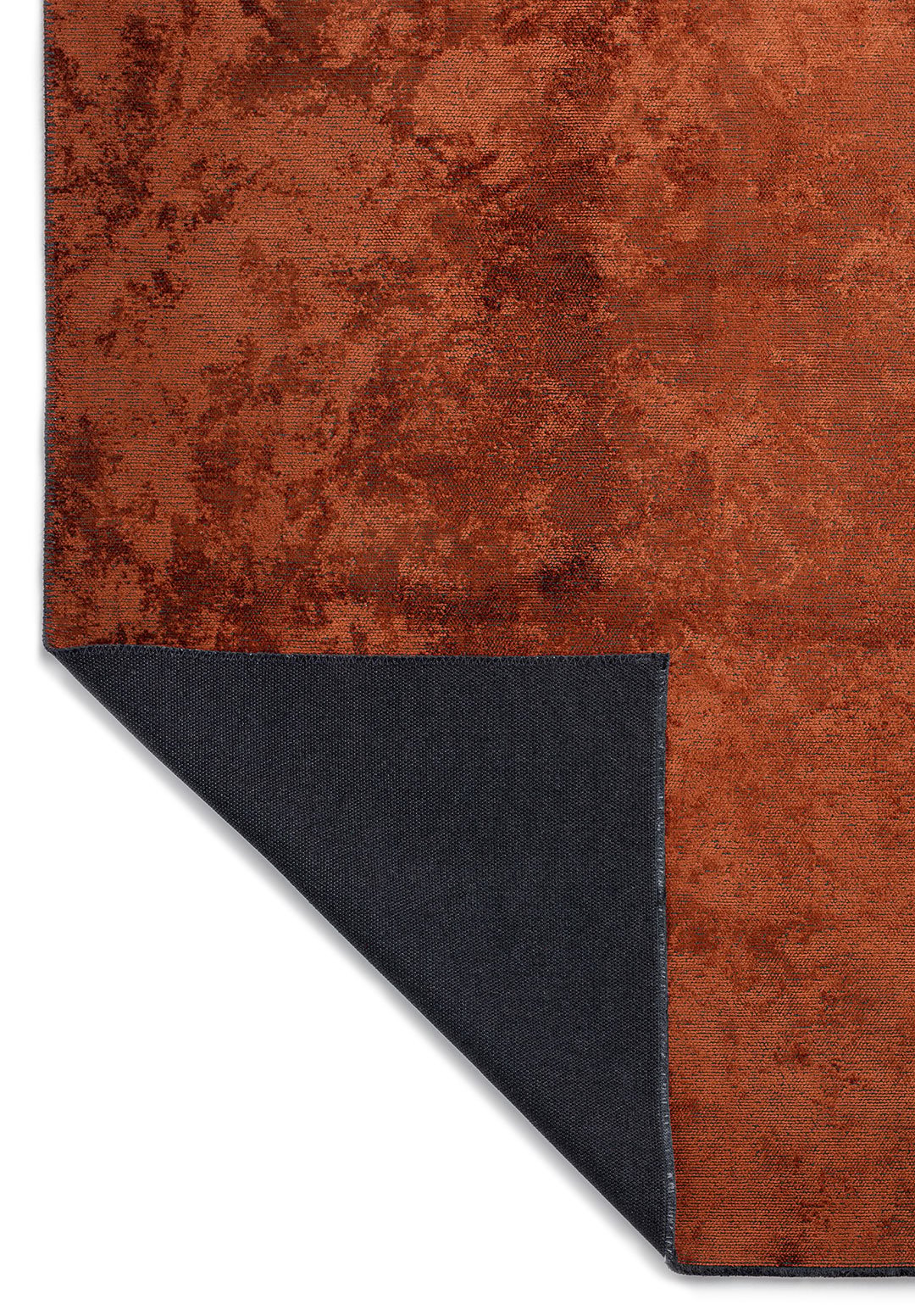 Plain Rust Rug