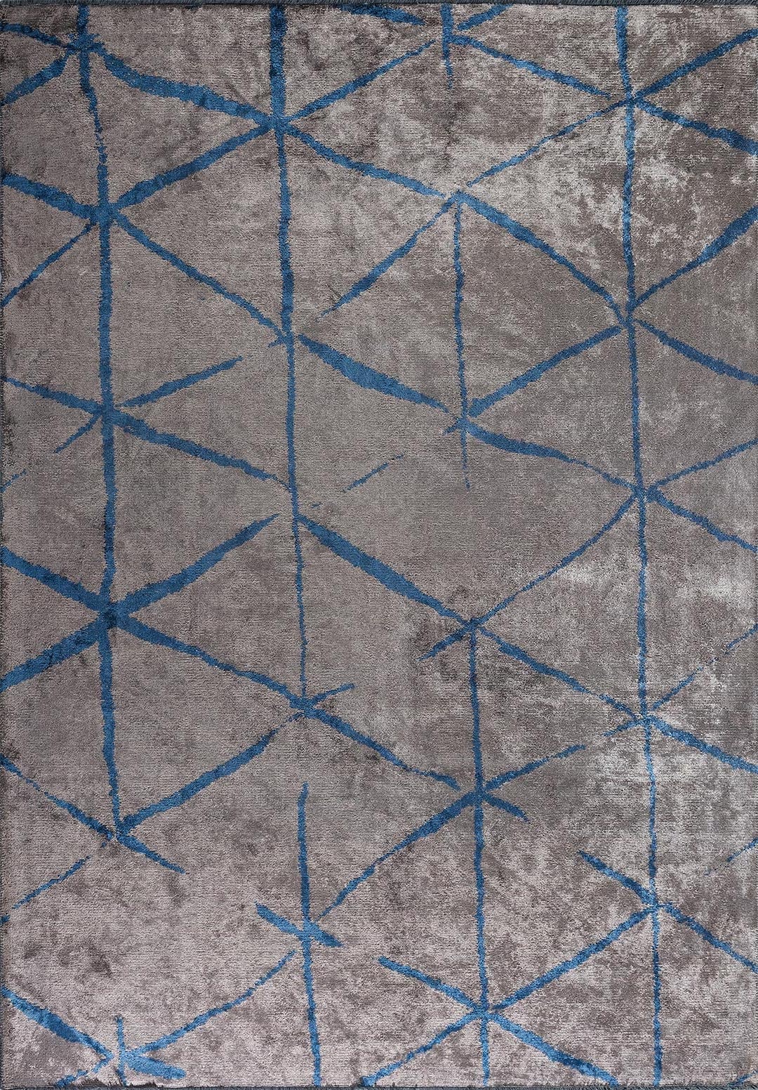 Palermo Navy Blue - Dark Grey Rug Rugs - Venetto Design Venettodesign.com