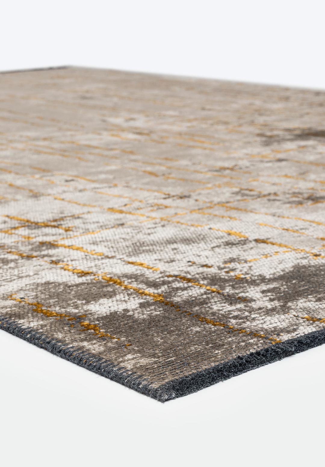Pisa Mustard - Cream Rug Rugs - Venetto Design Venettodesign.com