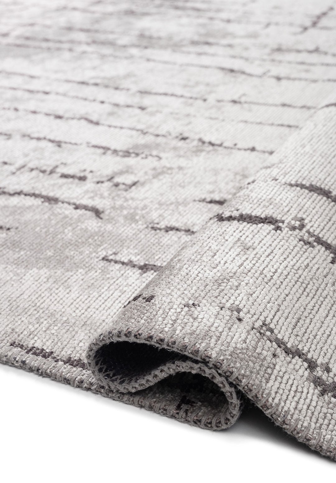 Pisa Charcoal - Light Grey Rug Rugs - Venetto Design Venettodesign.com