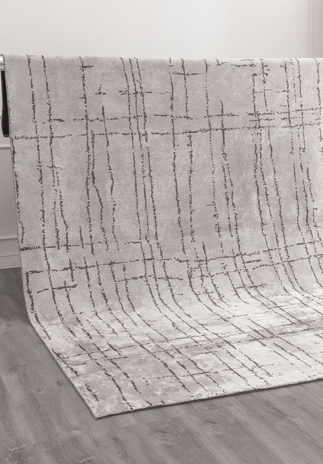 Pisa Charcoal - Light Grey Rug Rugs - Venetto Design Venettodesign.com