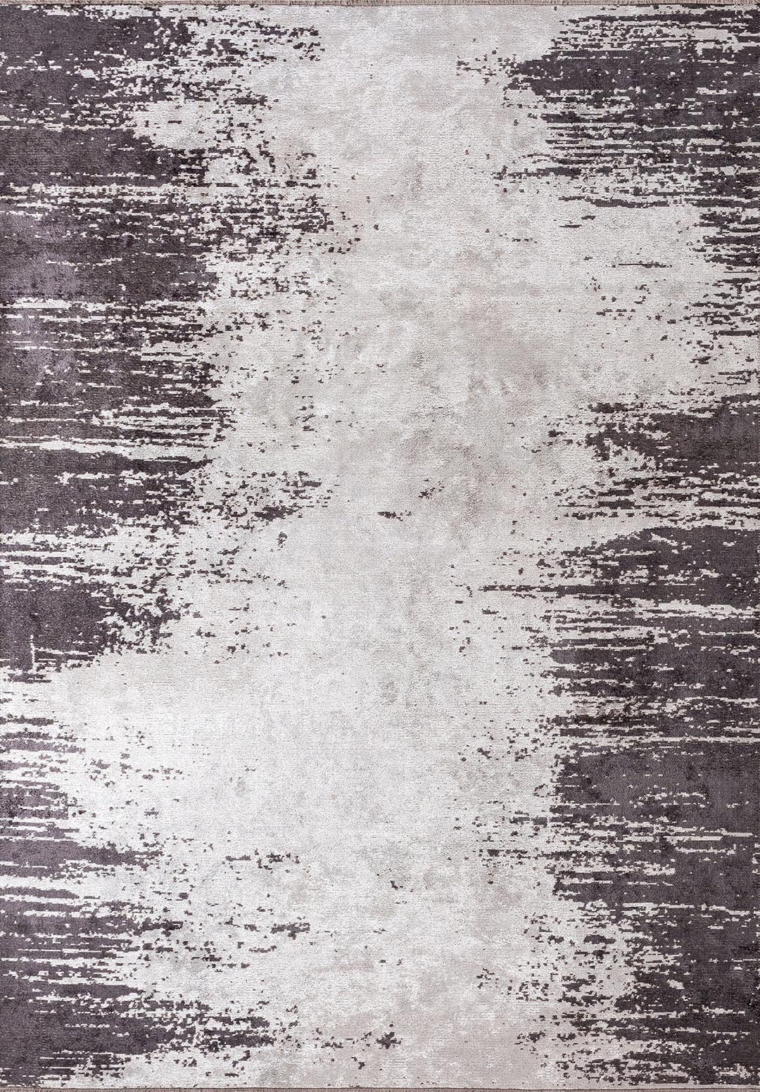 Stream Charcoal - Bone Rug Rugs - Venetto Design Venettodesign.com