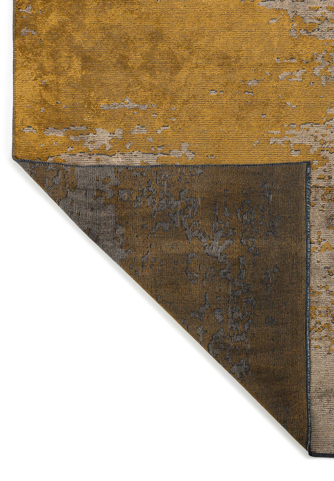 Milan Dark Beige - Mustard Rug Rugs - Venetto Design Venettodesign.com