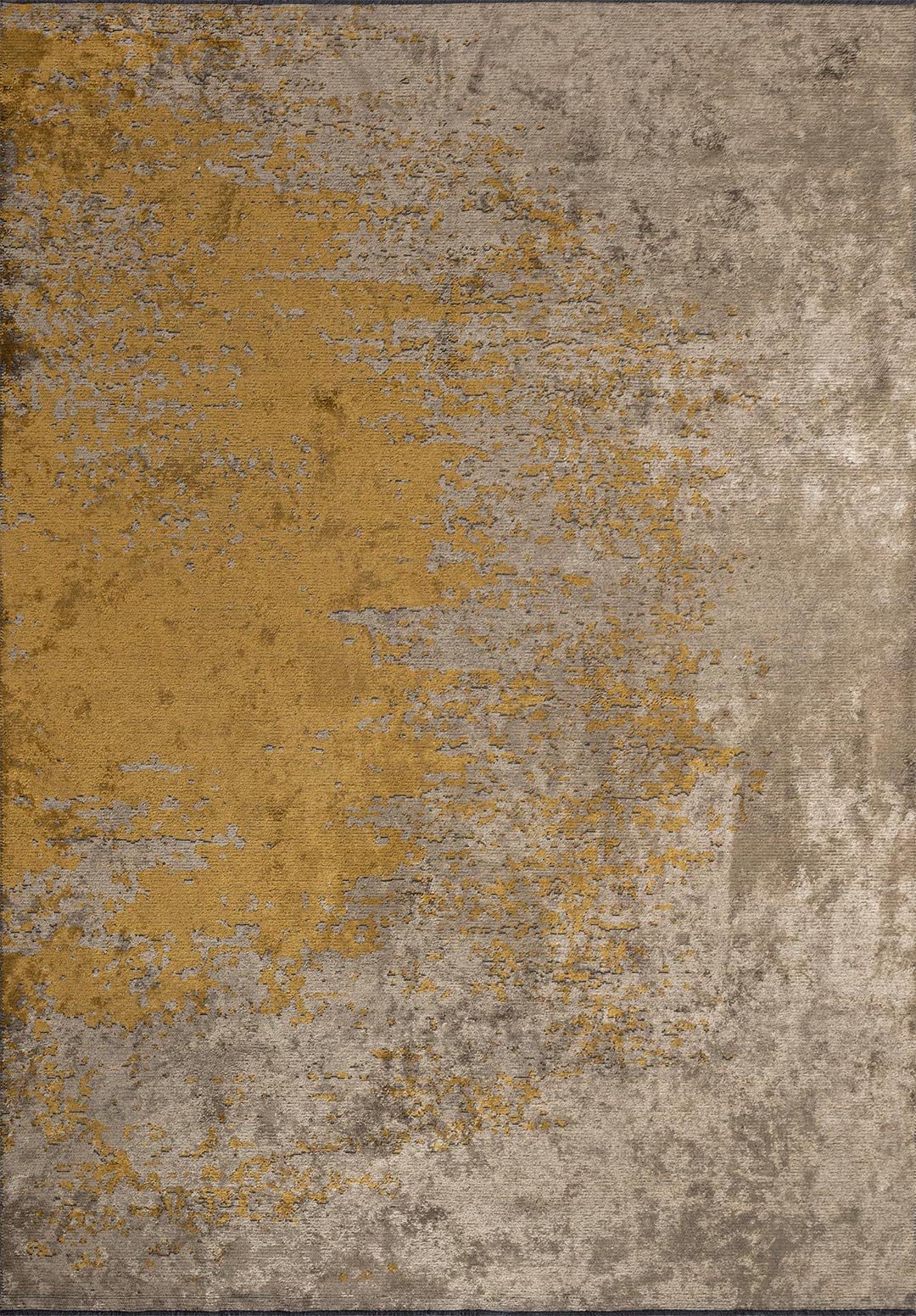 Milan Dark Beige - Mustard Rug Rugs - Venetto Design Venettodesign.com