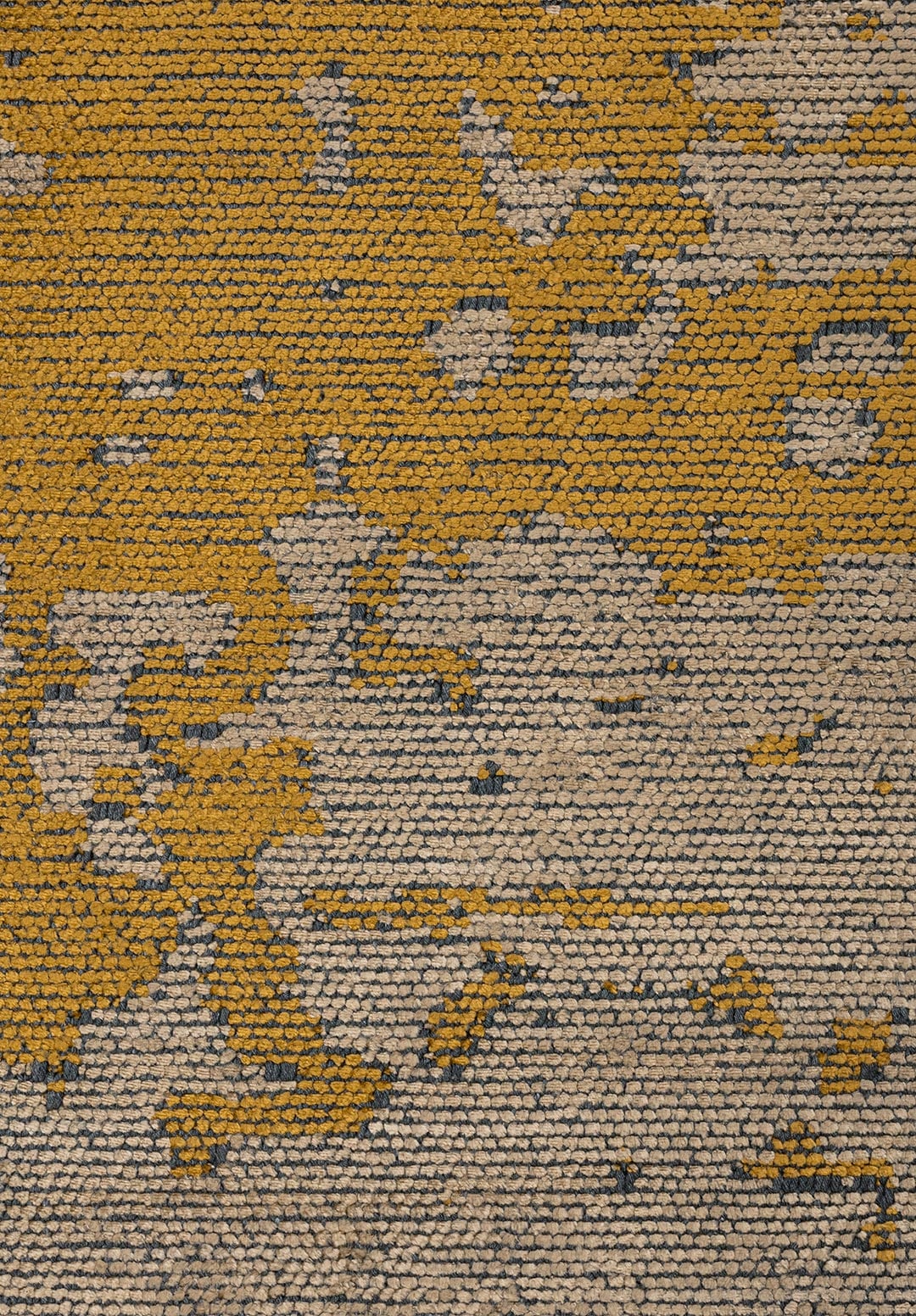 Milan Dark Beige - Mustard Rug Rugs - Venetto Design Venettodesign.com
