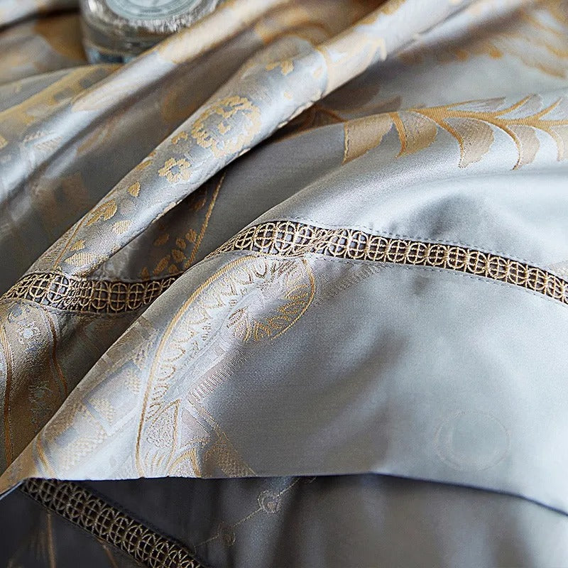 Freja Vintage Jacquard Bedding Set